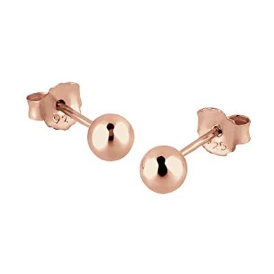 Elli örhängen kula geo trend basic minimal 925 sterlingsilver, fasettad slipning, Utan Elli örhängen kula geo trend basic minimal 925 sterlingsilver, fasettad slipning, Utan