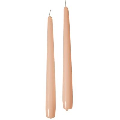 Cereria Di Giorgio Koniska ljus, rosa pulver, diameter 2,2 cm, höjd 30 cm, 12 stycken Cereria Di Giorgio Koniska ljus, rosa pulver, diameter 2,2 cm, höjd 30 cm, 12 stycken