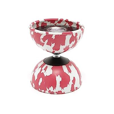 Mister Babache Harlequin medium diabolo, 3376, vit/rosa, ingen storlek Mister Babache Harlequin medium diabolo, 3376, vit/rosa, ingen storlek