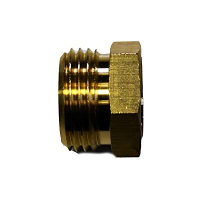 Anderson Metals Anderson Metaller Mässing Trädgård Slangbeslag, Anslutning, Hane GHT x Kvinna NPT, 3/4" Male Hose ID x 1/2" GHT Female, 1 Anderson Metals Anderson Metaller Mässing Trädgård Slangbeslag, Anslutning, Hane GHT x Kvinna NPT, 3/4" Male Hose ID x 1/2" GHT Female, 1