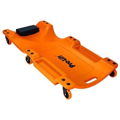 Pro-Lift Mekaniker Creeper i plast 102 cm – blåsgjuten ergonomisk HDPE-kropp med vadderat nackstöd och dubbla verktygsbrickor – 158 kg kapacitet orange Pro-Lift Mekaniker Creeper i plast 102 cm – blåsgjuten ergonomisk HDPE-kropp med vadderat nackstöd och dubbla verktygsbrickor – 158 kg kapacitet orange