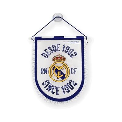 Real Madrid REALMADRID TRIANGULO VIT BANDERIN Real Madrid REALMADRID TRIANGULO VIT BANDERIN