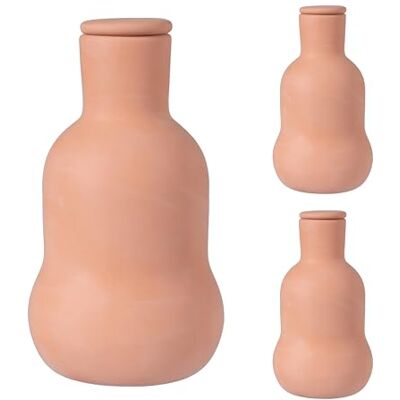 Relaxdays lera rotzon bevattning set med 3, 500 ml, upphöjda sängar och växthus, mindre vattenförlust, terrakotta, 16 x 9 x 9 cm Relaxdays lera rotzon bevattning set med 3, 500 ml, upphöjda sängar och växthus, mindre vattenförlust, terrakotta, 16 x 9 x 9 cm