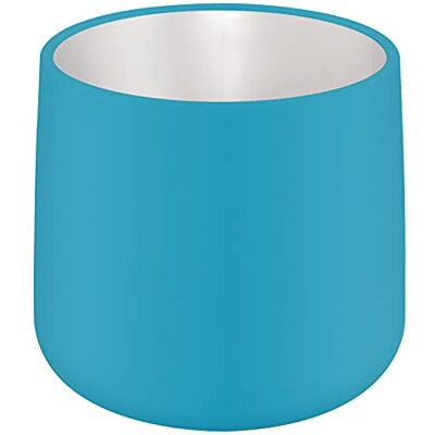 Leitz Blomkruka i Keramik, Färgglad och Modern Kruka för Inomhusbruk Hemma eller på Kontoret, Cosy-kollektionen, Blå, 53310061 Leitz Blomkruka i Keramik, Färgglad och Modern Kruka för Inomhusbruk Hemma eller på Kontoret, Cosy-kollektionen, Blå, 53310061
