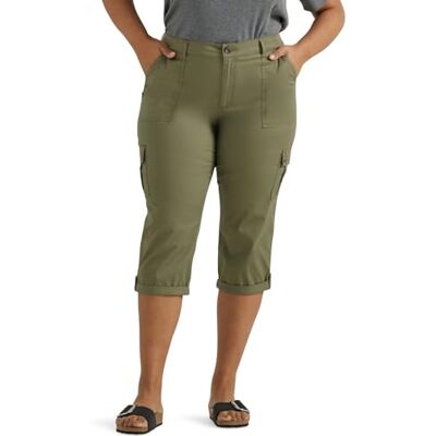 Lee Dam extra stor ultra Lux Comfort med flex-to-go cargo-capribyxor, grön (Deep Lichen Green), 54 fler, Grön (Deep Lichen Green), 50/L Lee Dam extra stor ultra Lux Comfort med flex-to-go cargo-capribyxor, grön (Deep Lichen Green), 54 fler, Grön (Deep Lichen Green), 50/L