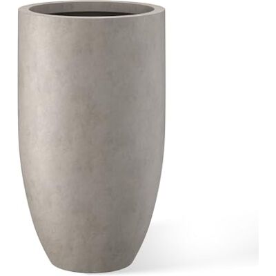 Kante Planter, väderbiten betong, 61 cm lång Kante Planter, väderbiten betong, 61 cm lång