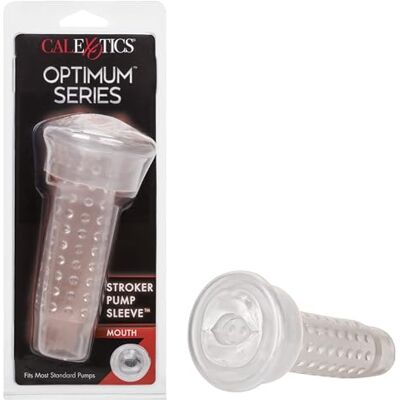 CalExotics Optimum Power Stroker Pump Sleeve Mouth CalExotics Optimum Power Stroker Pump Sleeve Mouth