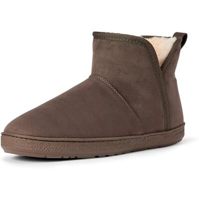 Amazon Essentials herrtofflor Sherpa Boot, Grå, 11 US Amazon Essentials herrtofflor Sherpa Boot, Grå, 11 US