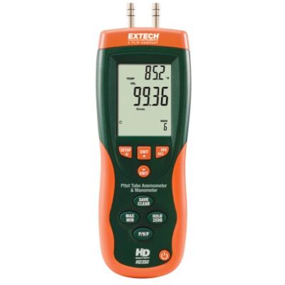 Extech EXTHD350 Hd350 Manometer Anemometer Extech EXTHD350 Hd350 Manometer Anemometer
