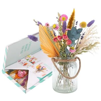BloomPost BloomPosy Pastel Torra blommor Present till brevlåda BloomPost BloomPosy Pastel Torra blommor Present till brevlåda