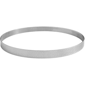 Gobel Perforerad Rostfritt Stål Tårt Rings - 180mm - H20mm - Professionell Kvalitet Gobel Perforerad Rostfritt Stål Tårt Rings - 180mm - H20mm - Professionell Kvalitet