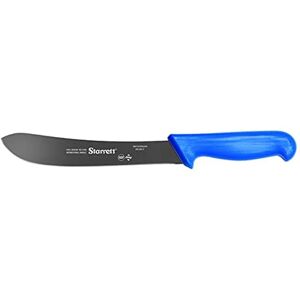 Starrett rostfritt stål kökskniv - Smal kurvad profil - 8 tum (200mm) - Blå Starrett rostfritt stål kökskniv - Smal kurvad profil - 8 tum (200mm) - Blå