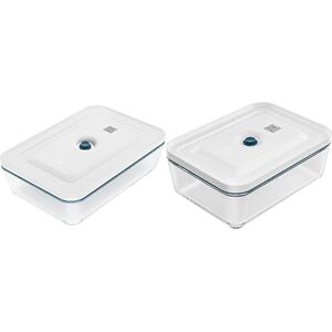 Zwilling Fresh & Save-vakuum- och ugnsform, förvaringslåda med lock, glas, La Mer & Fresh & Save-vakuumlåda för kylskåp, förvaringslåda, glas, La Mer