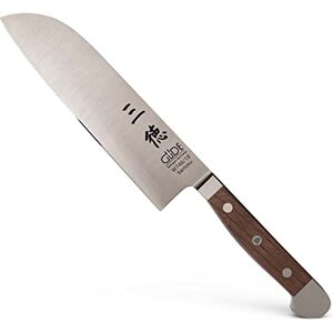 Güde Solingen – Santoku kniv - Valnötträ - Handgjord i Tyskland Güde Solingen – Santoku kniv - Valnötträ - Handgjord i Tyskland