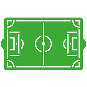 Märke Modell Fotbollsplan Skiss - Tårtdekoration Märke Modell Fotbollsplan Skiss - Tårtdekoration