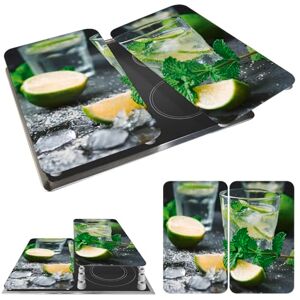 Wenko 2521482100 Universella Glasplattor Mojito, Flerfärgade, 30 x 1.8 x 52 cm, Set med 2