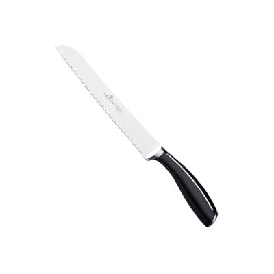 Gerlach kniv kökskniv brödkniv med tandad kant rostfritt stål vass kniv blisterförpackning 8" loft Gerlach kniv kökskniv brödkniv med tandad kant rostfritt stål vass kniv blisterförpackning 8" loft