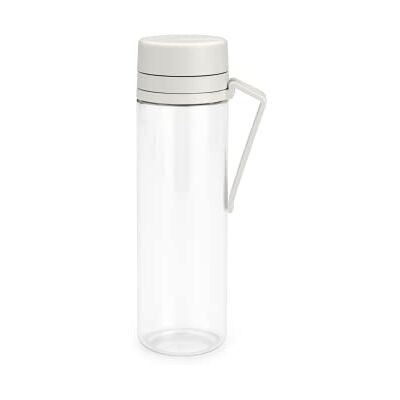 Brabantia Make & Take vattenflaska med sil, 0,5 l, Light Grey Brabantia Make & Take vattenflaska med sil, 0,5 l, Light Grey