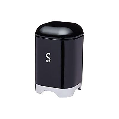 KitchenCraft Kitchen Craft Lovello sockerskål, 11 x 19 cm (11,4 x 19,1 cm) – svart KitchenCraft Kitchen Craft Lovello sockerskål, 11 x 19 cm (11,4 x 19,1 cm) – svart