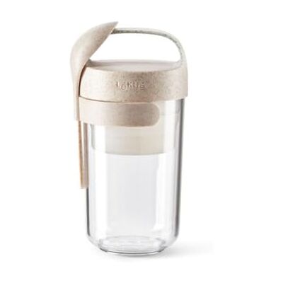 Lékué 0301020V19 Jar To Go Organic, Beis, 600 ml Lékué 0301020V19 Jar To Go Organic, Beis, 600 ml