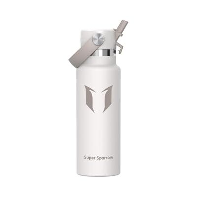 Super Sparrow Vattenflaska 350ml Rostfritt Stål Metallflaska Termos Standard Mun Giftfri BPA-Fri Perfekt Som Sportflaska Super Sparrow Vattenflaska 350ml Rostfritt Stål Metallflaska Termos Standard Mun Giftfri BPA-Fri Perfekt Som Sportflaska