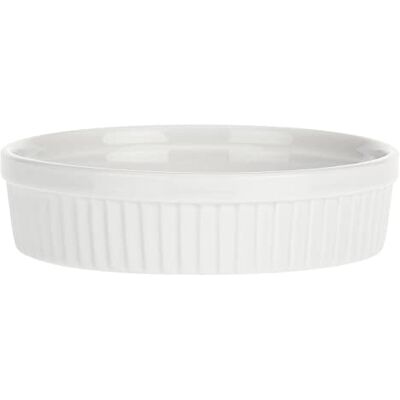 LA PORCELLANA BIANCA Porcellana Arezzo räfflad baktallrik cm 12 H 3, porslin, flerfärgad, 0,1 x 0,1 x 0,1 cm LA PORCELLANA BIANCA Porcellana Arezzo räfflad baktallrik cm 12 H 3, porslin, flerfärgad, 0,1 x 0,1 x 0,1 cm