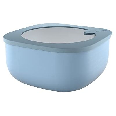 Guzzini Kitchen Active Design, STORE&MORE, låg hermetisk behållare för kyl/frys/mikrovågsugn (L) ljusblå, 19,5 x 19,5 x h9,3 cm 1900 cc 170704189 Guzzini Kitchen Active Design, STORE&MORE, låg hermetisk behållare för kyl/frys/mikrovågsugn (L) ljusblå, 19,5 x 19,5 x h9,3 cm 1900 cc 170704189