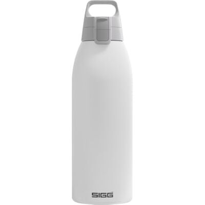 Sigg – Isolerad vattenflaska – termosflaska Shield Therm One White – kolsyrade drycker – läckagesäker – diskmaskinssäker – BPA-fri – 90% återvunnet rostfritt stål – vit – 1,5 l Sigg – Isolerad vattenflaska – termosflaska Shield Therm One White – kolsyrade drycker – läckagesäker – diskmaskinssäker – BPA-fri – 90% återvunnet rostfritt stål – vit – 1,5 l