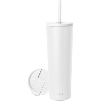 Simple Modern Isolerad Tumbler med lock och sugrör Iskaffekopp Återanvändbar Rostfritt stål Vattenflaska Resemugg Gåvor för Kvinnor Män Henne Honom Klassisk kollektion 8 oz Vinter Vit Simple Modern Isolerad Tumbler med lock och sugrör Iskaffekopp Återanvändbar Rostfritt stål Vattenflaska Resemugg Gåvor för Kvinnor Män Henne Honom Klassisk kollektion 8 oz Vinter Vit