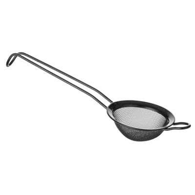 HENDI barsil, cocktailsil, nätsil, kökssil 75 x 220 mm, PVD, svart HENDI barsil, cocktailsil, nätsil, kökssil 75 x 220 mm, PVD, svart