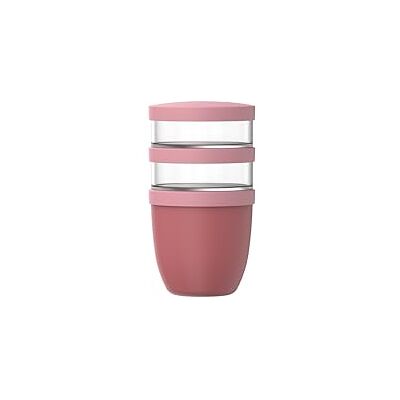 Mepal Lunchburk 3-delad Ellipse Praktisk yoghurtkopp & müslikopp Plats för Snacks och Tillbehör Lämplig för Frys, Mikrovågsugn och Diskmaskin 500 + 200 + 200 ml Vivid mauve Mepal Lunchburk 3-delad Ellipse Praktisk yoghurtkopp & müslikopp Plats för Snacks och Tillbehör Lämplig för Frys, Mikrovågsugn och Diskmaskin 500 + 200 + 200 ml Vivid mauve
