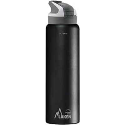 LAKEN Lakan unisex – vuxen termoskanna TS10N termoskanna, svart, 18/8-1L LAKEN Lakan unisex – vuxen termoskanna TS10N termoskanna, svart, 18/8-1L