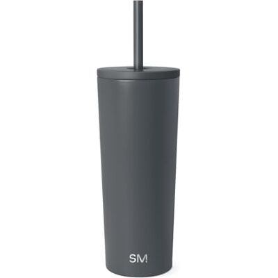Simple Modern Isolerad Tumbler med Lock och Sugrör Iskaffemugg Återanvändbar Rostfritt Stål Vattenflaska Resemugg Gåvor för Kvinnor Män Henne Honom Klassisk Kollektion 710 ml Grafit Simple Modern Isolerad Tumbler med Lock och Sugrör Iskaffemugg Återanvändbar Rostfritt Stål Vattenflaska Resemugg Gåvor för Kvinnor Män Henne Honom Klassisk Kollektion 710 ml Grafit