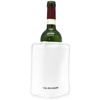 VB VIN BOUQUET FIE 968 självjusterbart kylarfodral, vit VB VIN BOUQUET FIE 968 självjusterbart kylarfodral, vit