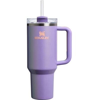 Stanley Quencher H2.0 Flowstate Tumbler 1.2L Kallt I 11 Timmar Iced I 48 Timmar Kopp Med Halm, Handtag Och Lock Diskmaskin Säker Resemugg För Kall Dryck Periwinkle Shimmer Stanley Quencher H2.0 Flowstate Tumbler 1.2L Kallt I 11 Timmar Iced I 48 Timmar Kopp Med Halm, Handtag Och Lock Diskmaskin Säker Resemugg För Kall Dryck Periwinkle Shimmer