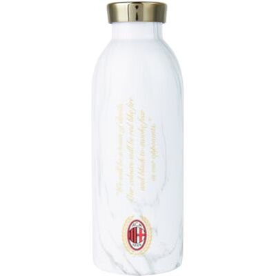 ACM 1899 A.C. Milano, officiell produkt, vattenflaska håller kall 24 timmar, varm 12 timmar, termos med lufttätt lock, 24 flaskor, 0,5 l ACM 1899 A.C. Milano, officiell produkt, vattenflaska håller kall 24 timmar, varm 12 timmar, termos med lufttätt lock, 24 flaskor, 0,5 l