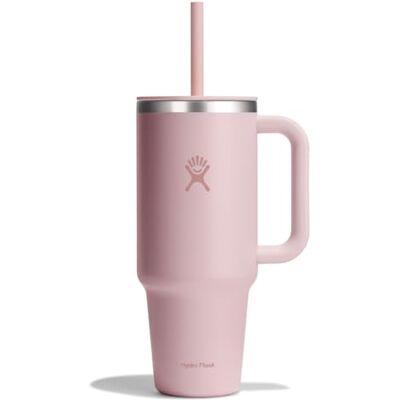 Hydro Flask Travel Tumbler 1180 ml 40 oz med stängbar press-in-sugrörslock Rostfritt stål Dubbla väggar vakuumisolering Stänksäker lock Trillium Hydro Flask Travel Tumbler 1180 ml 40 oz med stängbar press-in-sugrörslock Rostfritt stål Dubbla väggar vakuumisolering Stänksäker lock Trillium