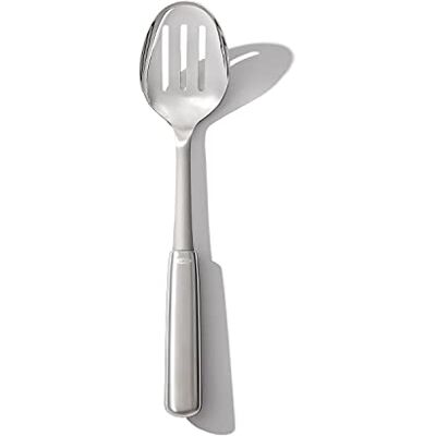 OXO 3120200 Stålslitsad matlagningssked, Silver OXO 3120200 Stålslitsad matlagningssked, Silver