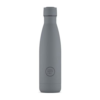 Cool Bottles Vattenflaska i rostfritt stål 500 ml Pastel Grey 26,5 x 7 cm Lufttät termisk flaska Kalla drycker 36 timmar och varma drycker 18 timmar Triple-Cool Technology BPA Free Cool Bottles Vattenflaska i rostfritt stål 500 ml Pastel Grey 26,5 x 7 cm Lufttät termisk flaska Kalla drycker 36 timmar och varma drycker 18 timmar Triple-Cool Technology BPA Free