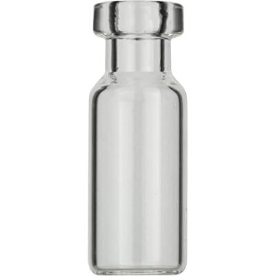 Macherey & Nagel ML-1534 glas rullkantsflaska, N 11, snäv öppning, platt botten, klar, 1,5 ml kapacitet, 11,6 mm diameter, 32,0 mm höjd, 100 stycken Macherey & Nagel ML-1534 glas rullkantsflaska, N 11, snäv öppning, platt botten, klar, 1,5 ml kapacitet, 11,6 mm diameter, 32,0 mm höjd, 100 stycken