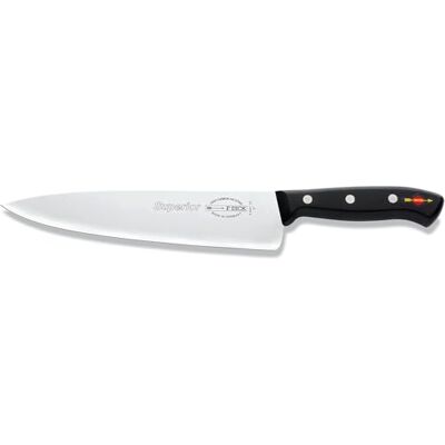 Dick F. Kockkniv, kökskniv, överlägsen (kniv med blad 23 cm, X55CrMo14 stål, rostfritt, 56° HRC) 8447232 Dick F. Kockkniv, kökskniv, överlägsen (kniv med blad 23 cm, X55CrMo14 stål, rostfritt, 56° HRC) 8447232