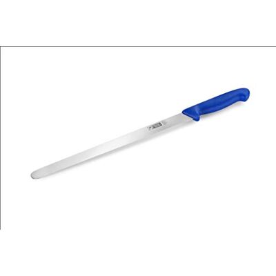 Thermohauser Konditorkniv (stål, rostfri), slipad på ena sidan, med blått plasthandtag, blad 31 cm Thermohauser Konditorkniv (stål, rostfri), slipad på ena sidan, med blått plasthandtag, blad 31 cm