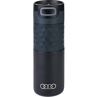 Audi collection Audi 3292200400 dricksflaska, termosflaska, drickkopp, termos 500 ml, svart, med Audi ring-logotyp Audi collection Audi 3292200400 dricksflaska, termosflaska, drickkopp, termos 500 ml, svart, med Audi ring-logotyp