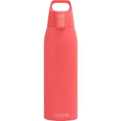 Sigg – Isolerad vattenflaska – termosflaska Shield Therm One Watermelon – kolsyrade drycker – läckagesäker – diskmaskinssäker – BPA-fri – 90% återvunnet rostfritt stål – rosa – 1 l Sigg – Isolerad vattenflaska – termosflaska Shield Therm One Watermelon – kolsyrade drycker – läckagesäker – diskmaskinssäker – BPA-fri – 90% återvunnet rostfritt stål – rosa – 1 l
