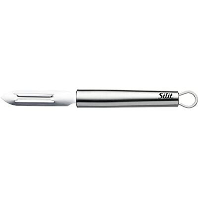 Silit Classic Line sparskalare rostfritt stål 19 cm, rostfritt stål polerad, potatisskalare, grönsaksskalare, fruktskalare, gurkskalare, diskmaskinssäker Silit Classic Line sparskalare rostfritt stål 19 cm, rostfritt stål polerad, potatisskalare, grönsaksskalare, fruktskalare, gurkskalare, diskmaskinssäker