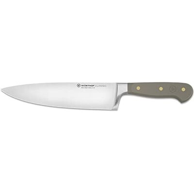 WÜSTHOF Classic kockkniv 20 cm, sammet oyster (grå) WÜSTHOF Classic kockkniv 20 cm, sammet oyster (grå)