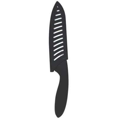 COOK CONCEPT , KD312411, 10 cm keramisk kniv med mjukt handtag och skyddsfodral, idealisk för skalning och skivning, lätt att rengöra, ergonomisk och säker 10 cm, vit COOK CONCEPT , KD312411, 10 cm keramisk kniv med mjukt handtag och skyddsfodral, idealisk för skalning och skivning, lätt att rengöra, ergonomisk och säker 10 cm, vit