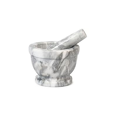 H&H HOME 9767714 mortel med mortelstöt, vit, 14 cm H&H HOME 9767714 mortel med mortelstöt, vit, 14 cm