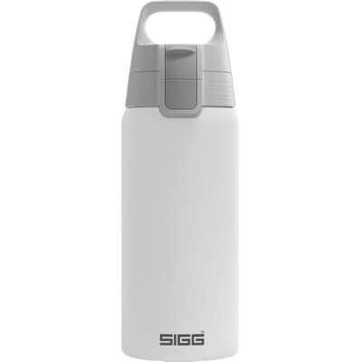 Sigg Isolerad vattenflaska i rostfritt stål Shield Therm One Lämplig för kolsyrade drycker Läckagesäker Diskmaskinssäker BPA-fri 90% återvunnen för utomhus Vit 0,5 L Sigg Isolerad vattenflaska i rostfritt stål Shield Therm One Lämplig för kolsyrade drycker Läckagesäker Diskmaskinssäker BPA-fri 90% återvunnen för utomhus Vit 0,5 L