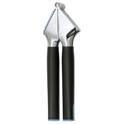 RICHARDSON SHEFFIELD vitlökspress, integrerad rengöring, vitlökspress med stor kapacitet, garlic press, 190 mm total längd, korrosionsbeständig, diskmaskinssäker – svart RICHARDSON SHEFFIELD vitlökspress, integrerad rengöring, vitlökspress med stor kapacitet, garlic press, 190 mm total längd, korrosionsbeständig, diskmaskinssäker – svart
